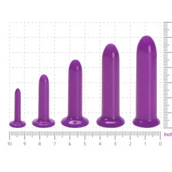 New BPA-Free Rectal Dilators 5-Pack New BPA-Free Rectal Dilators 5-Pack