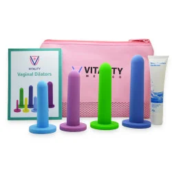 Silicone Dilator 4-Pack Size 3-6 Silicone Dilators for Women & Men Silicone Dilator 4-Pack Size 3-6 Silicone Dilators for Women & Men