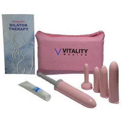 Vaginal Dilator Set Vaginismus Pelvic Kegel Tightener With Lube Vaginal Dilator Set Vaginismus Pelvic Kegel Tightener With Lube