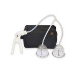 Breast enlargement pump small with medical-grade vacuum cups