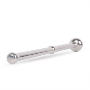 Curved prostate milking stick for precise stimulation