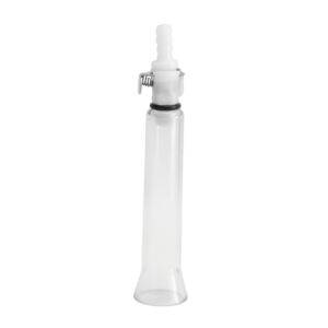 Small nipple enlargement cylinder vacuum cup for sensitivity and size enhancement